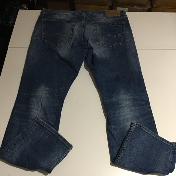 American Eagle Slim Mens Jeans Size 36x32 Core Flex Distressed - Picture 6 of 11